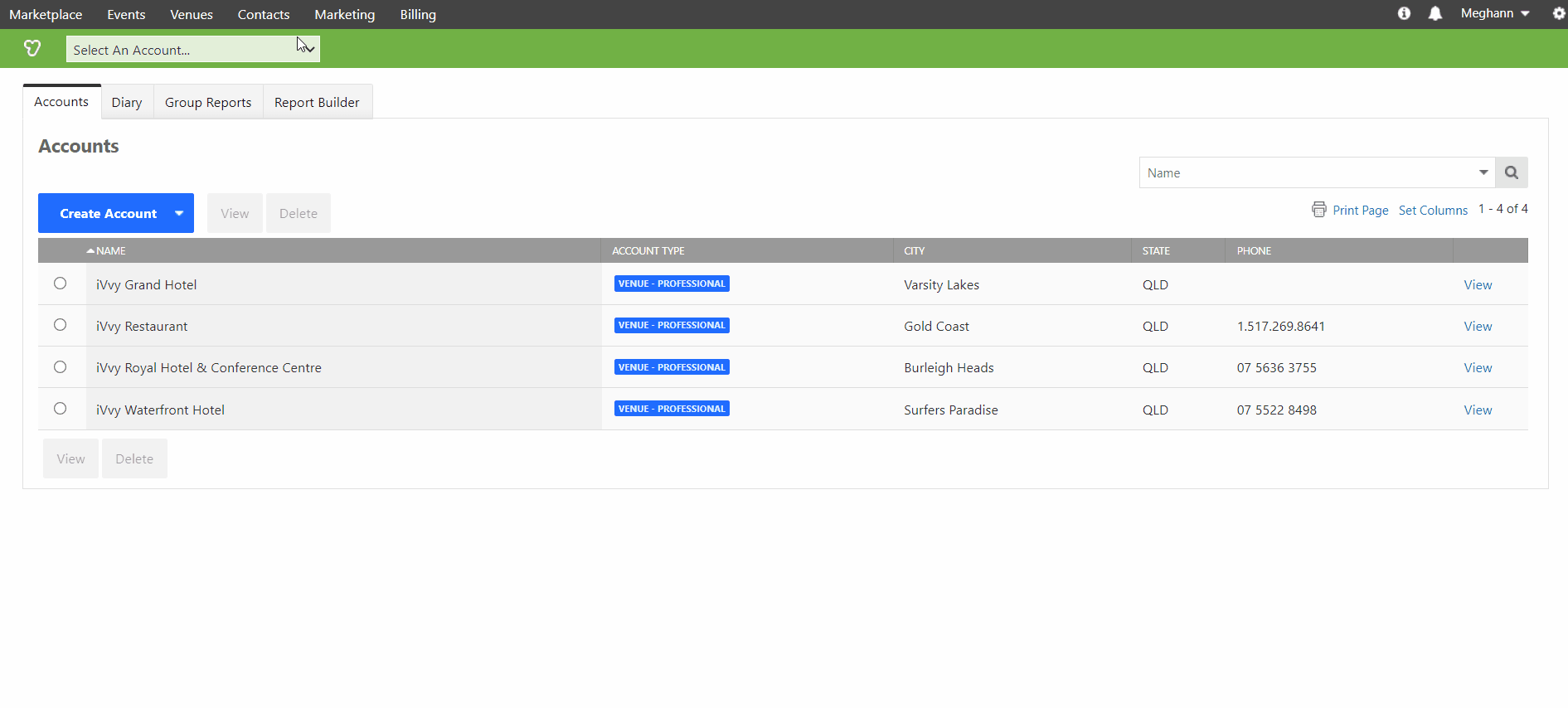 View Affiliates